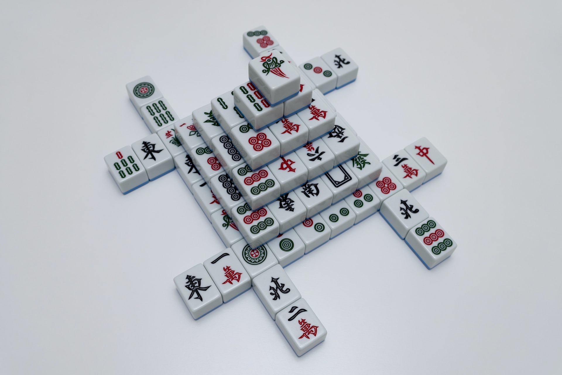 Other  Asian Home Traditional Chinese Version Mahjong Game Set